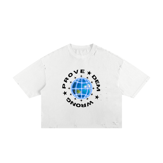 Boxy 𝐖𝐡𝐢𝐭𝐞 𝐂𝐫𝐨𝐩 𝐏𝐃𝐖 𝐅𝐫𝐚𝐲𝐞𝐝 𝐜𝐮𝐭𝐬 𝐓𝐞𝐞